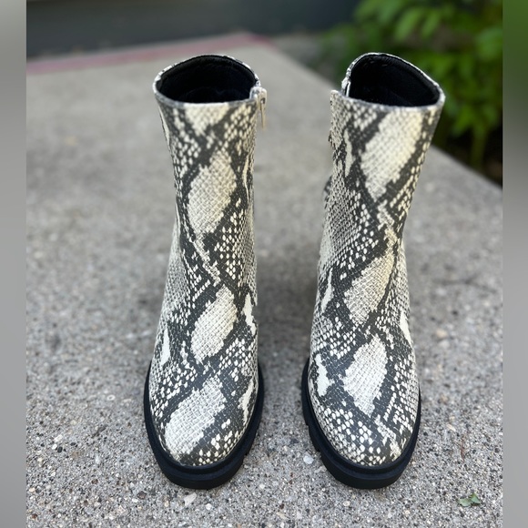 Steve Madden Snakeskin Boots - Picture 4 of 8